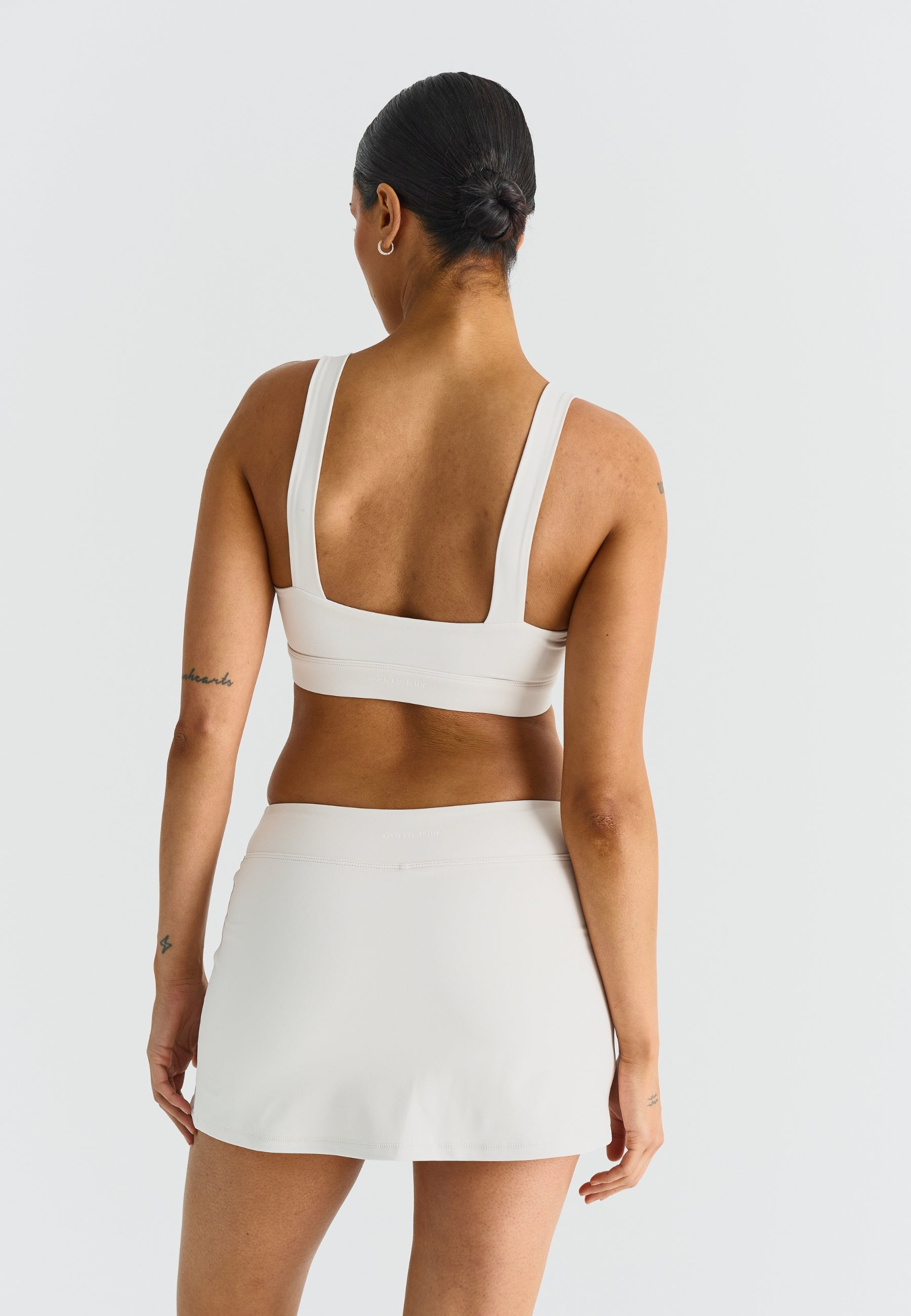 Softsculpt A-Line Mini Skirt - Marshmallow