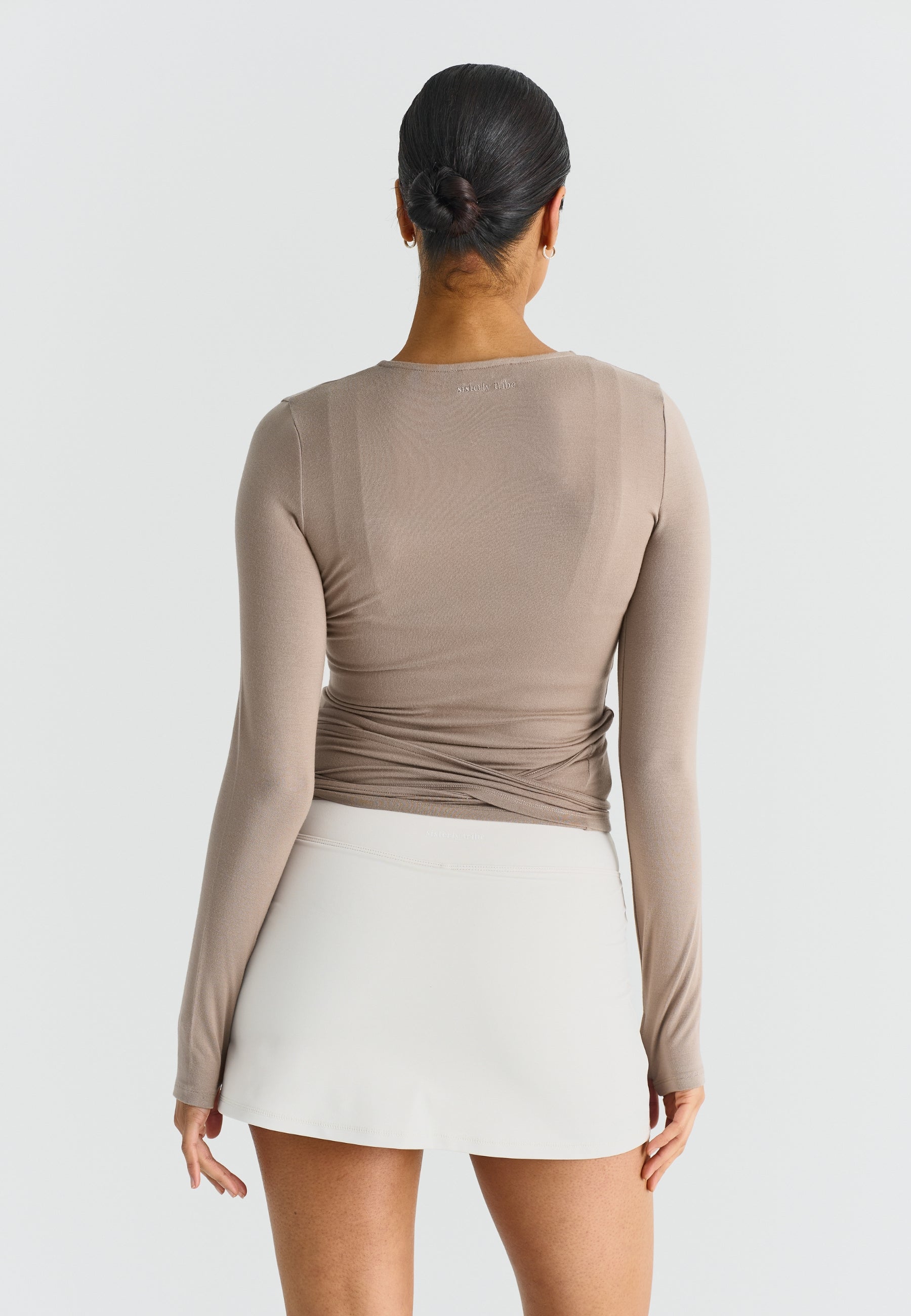 Softsculpt A-Line Mini Skirt - Marshmallow