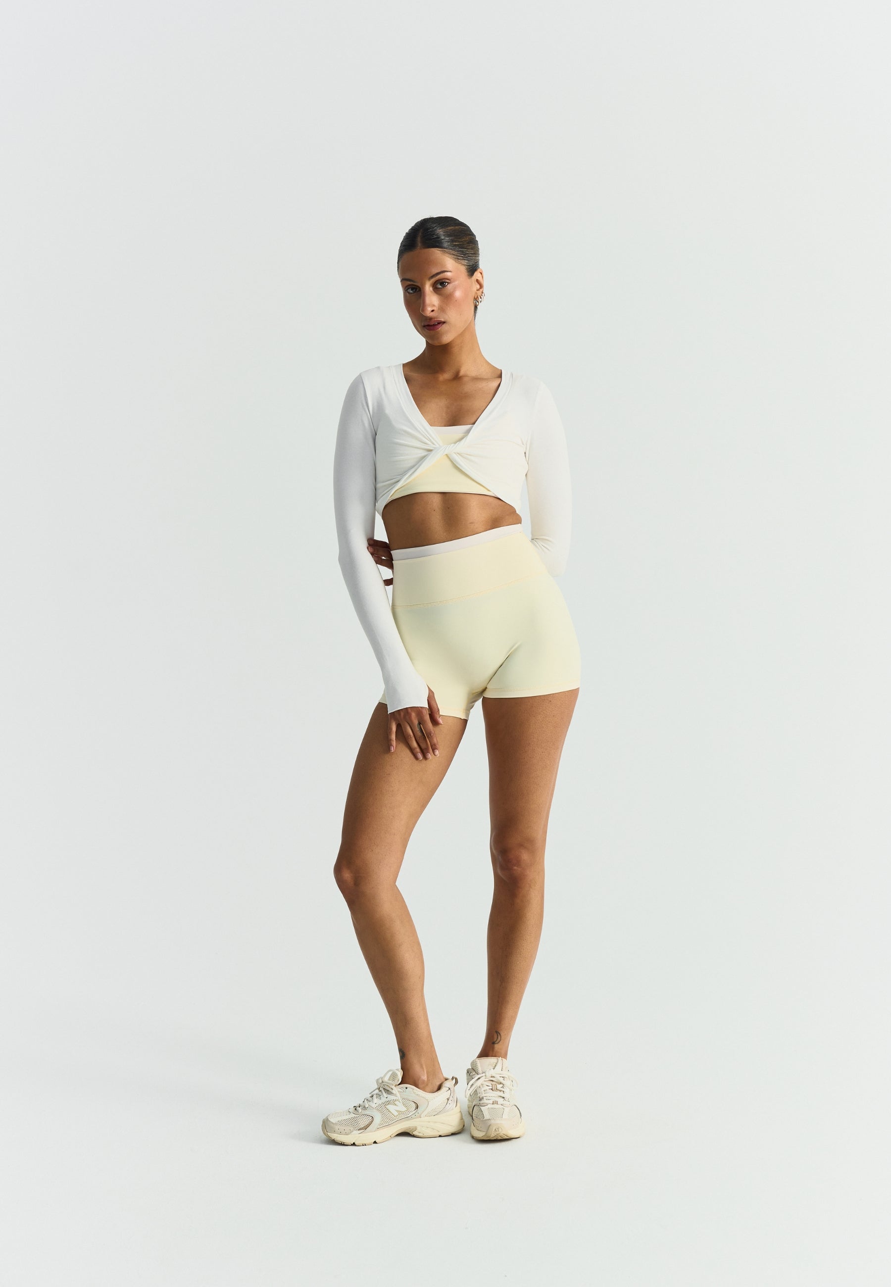 Softsculpt Double Layer Shorts - Lemonade