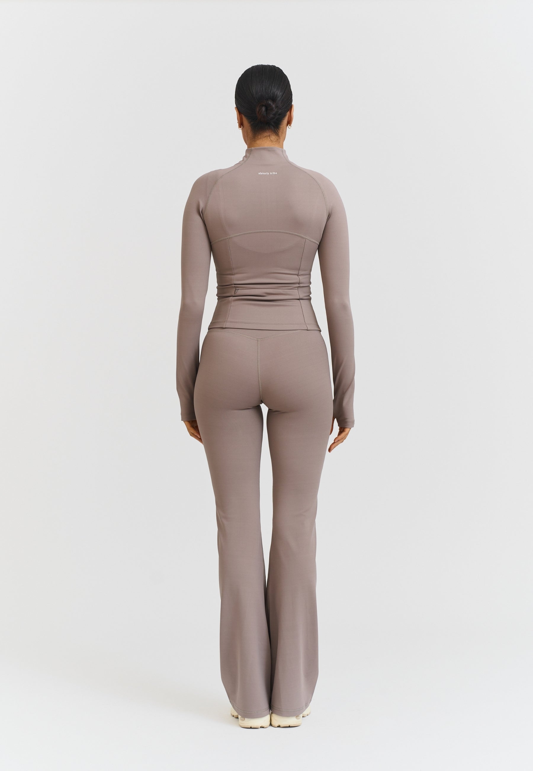 Softsculpt Flared Leggings - Clay