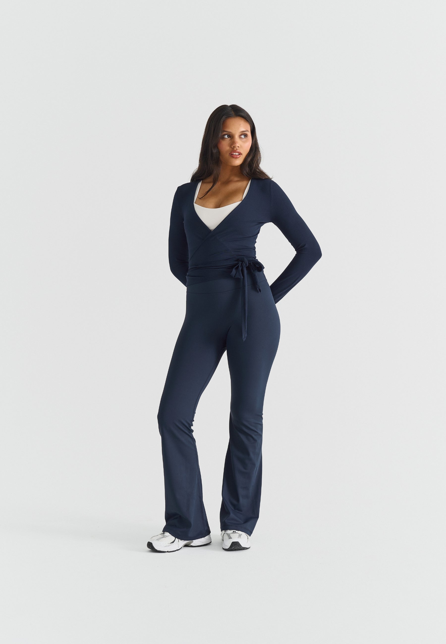 Softsculpt Flared Leggings - Navy