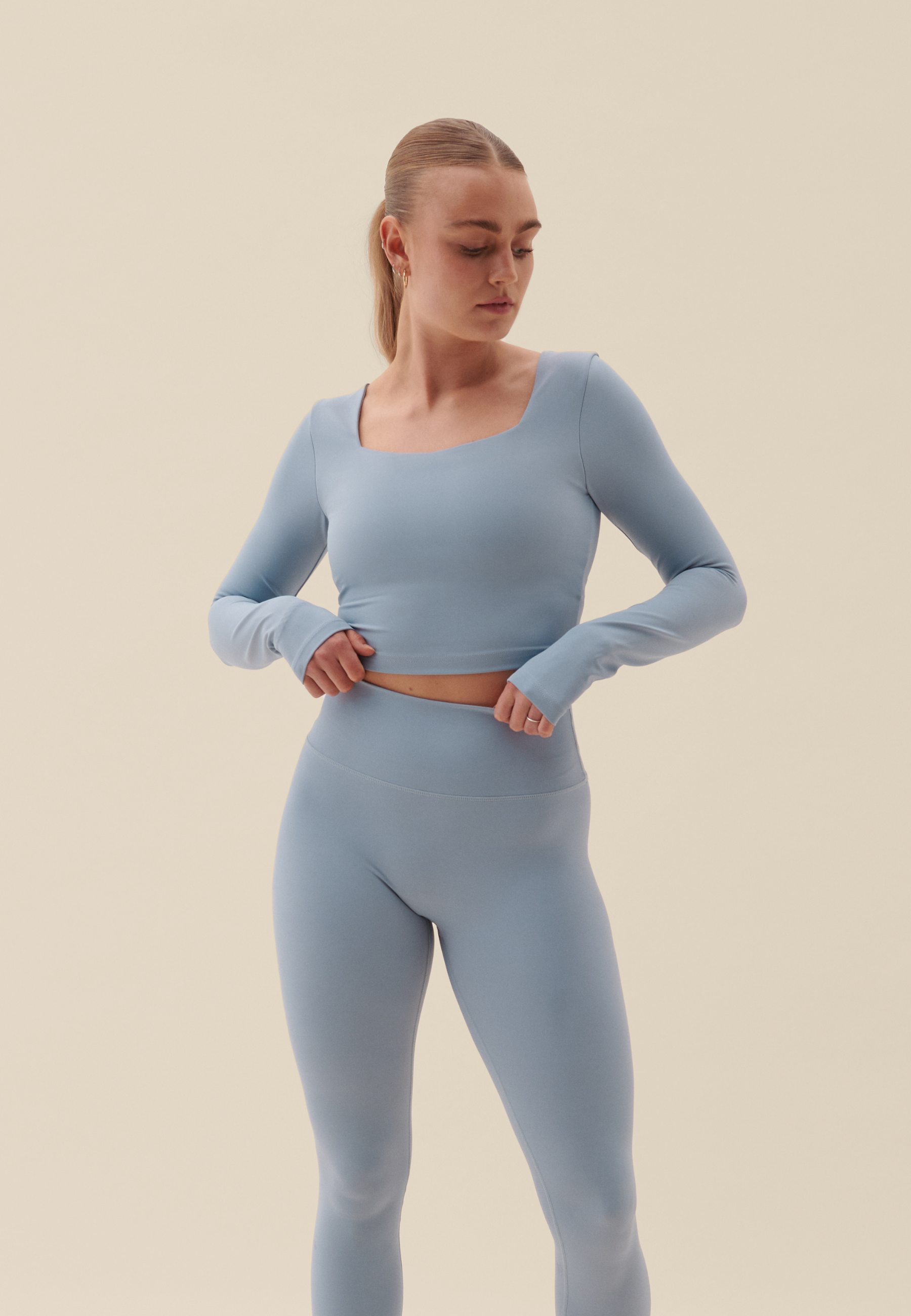 Softsculpt Sweetheart Crop Top Dusty