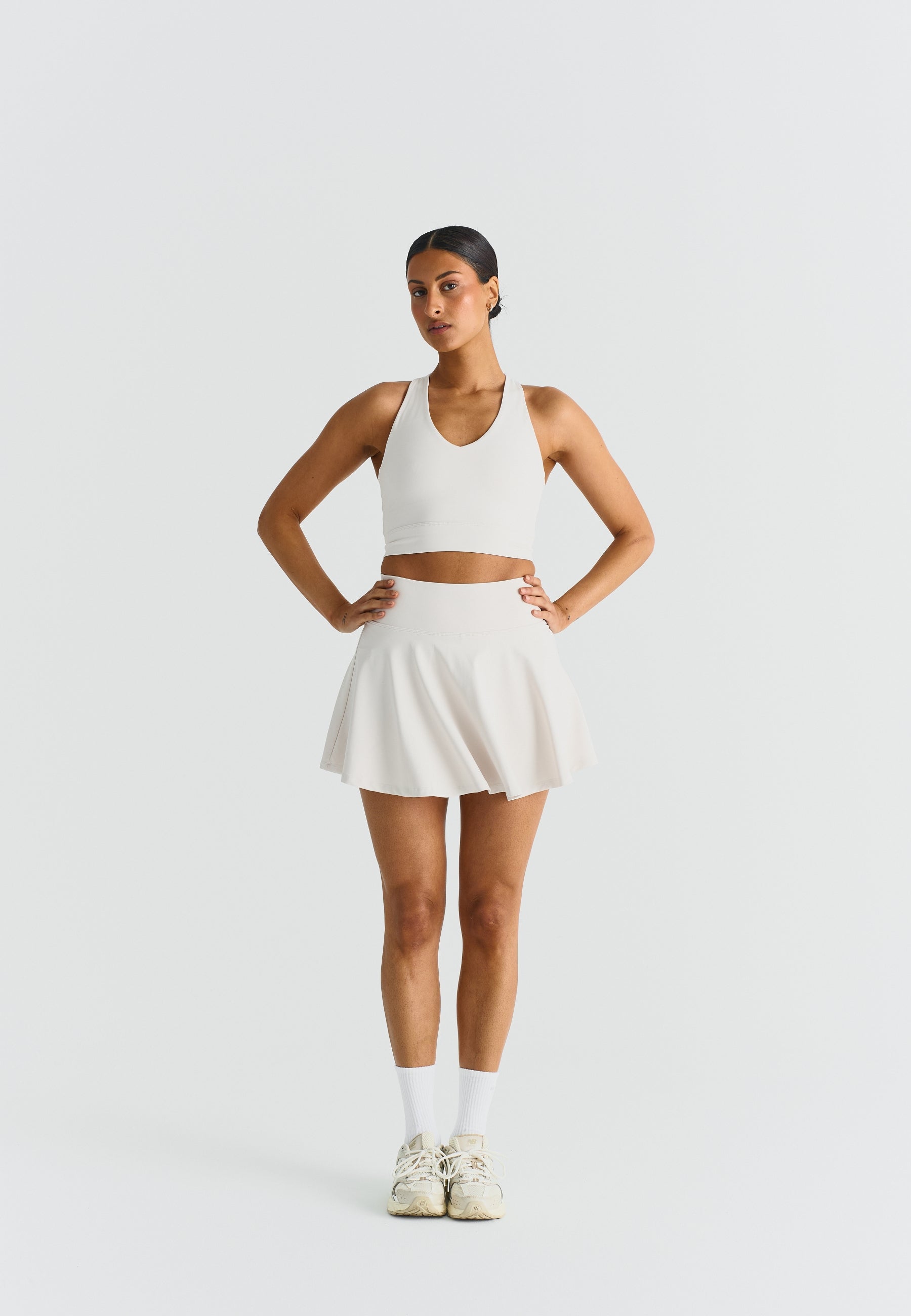 Softsculpt Tennis Skirt - Marshmallow