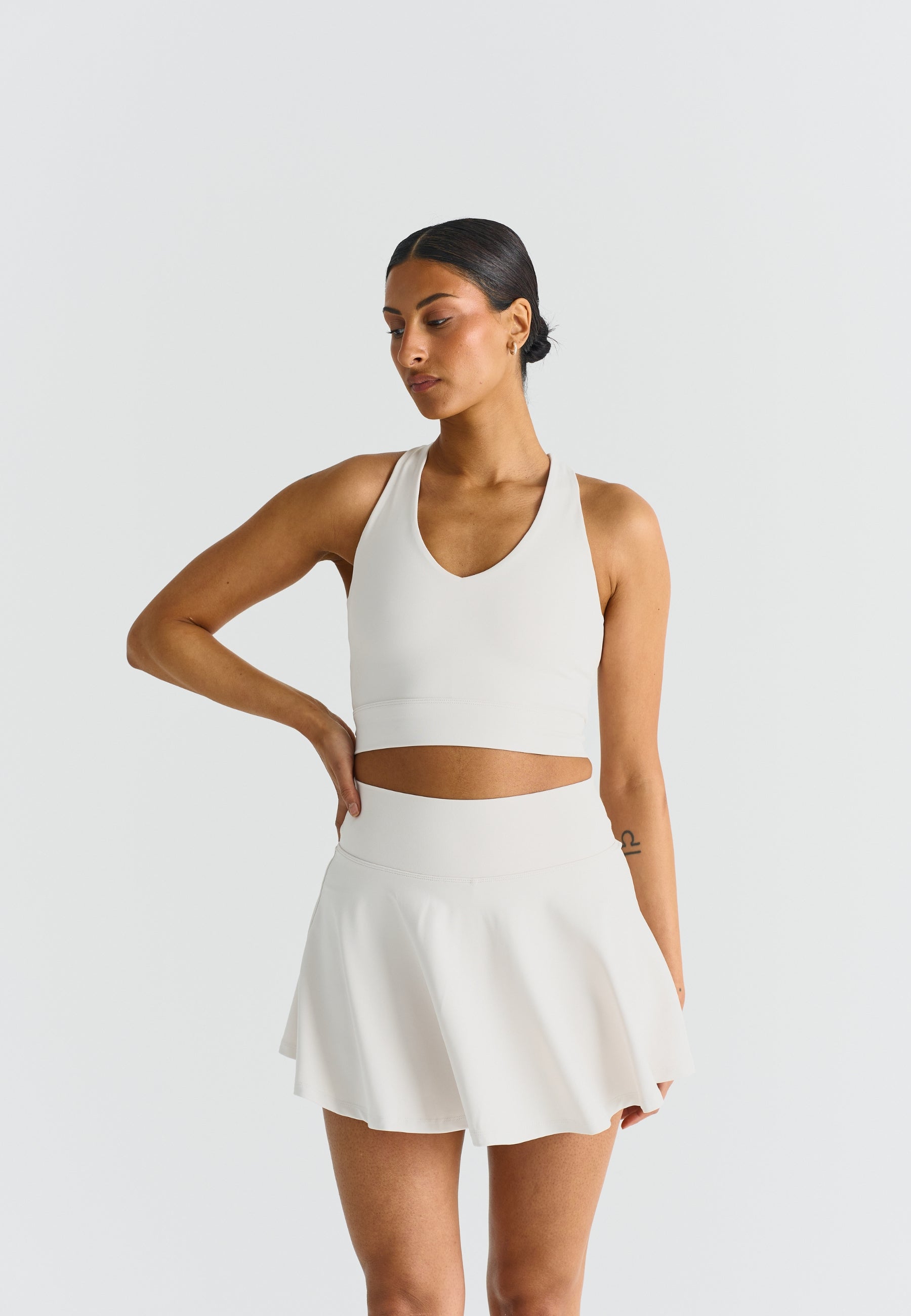 Softsculpt Tennis Skirt - Marshmallow
