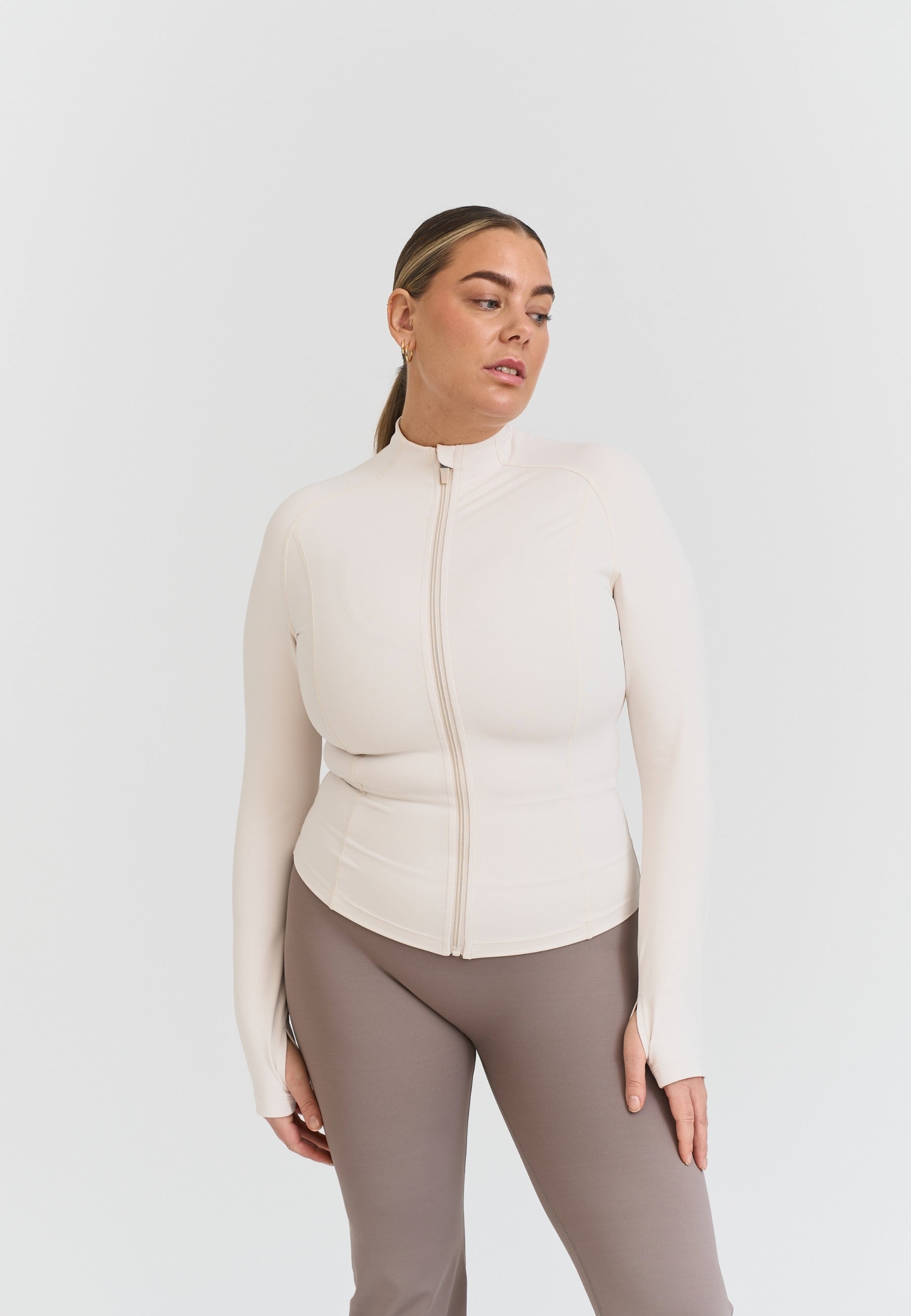 Softsculpt Zip Jacket - Marshmallow