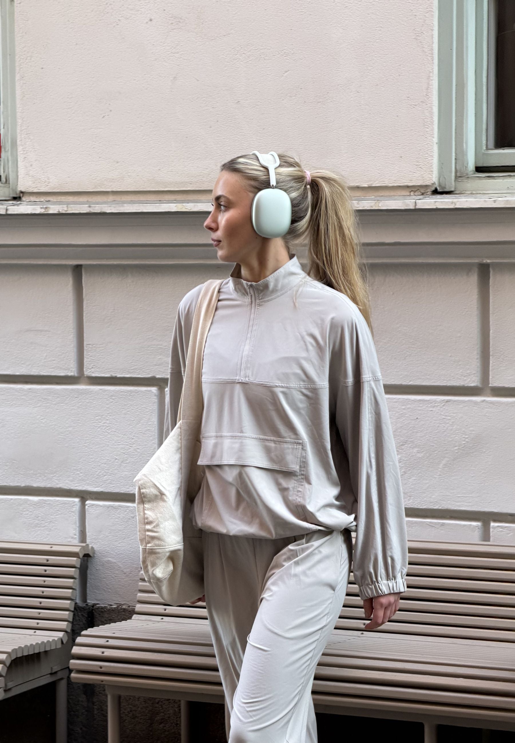 Softflow Anorak Oatmeal