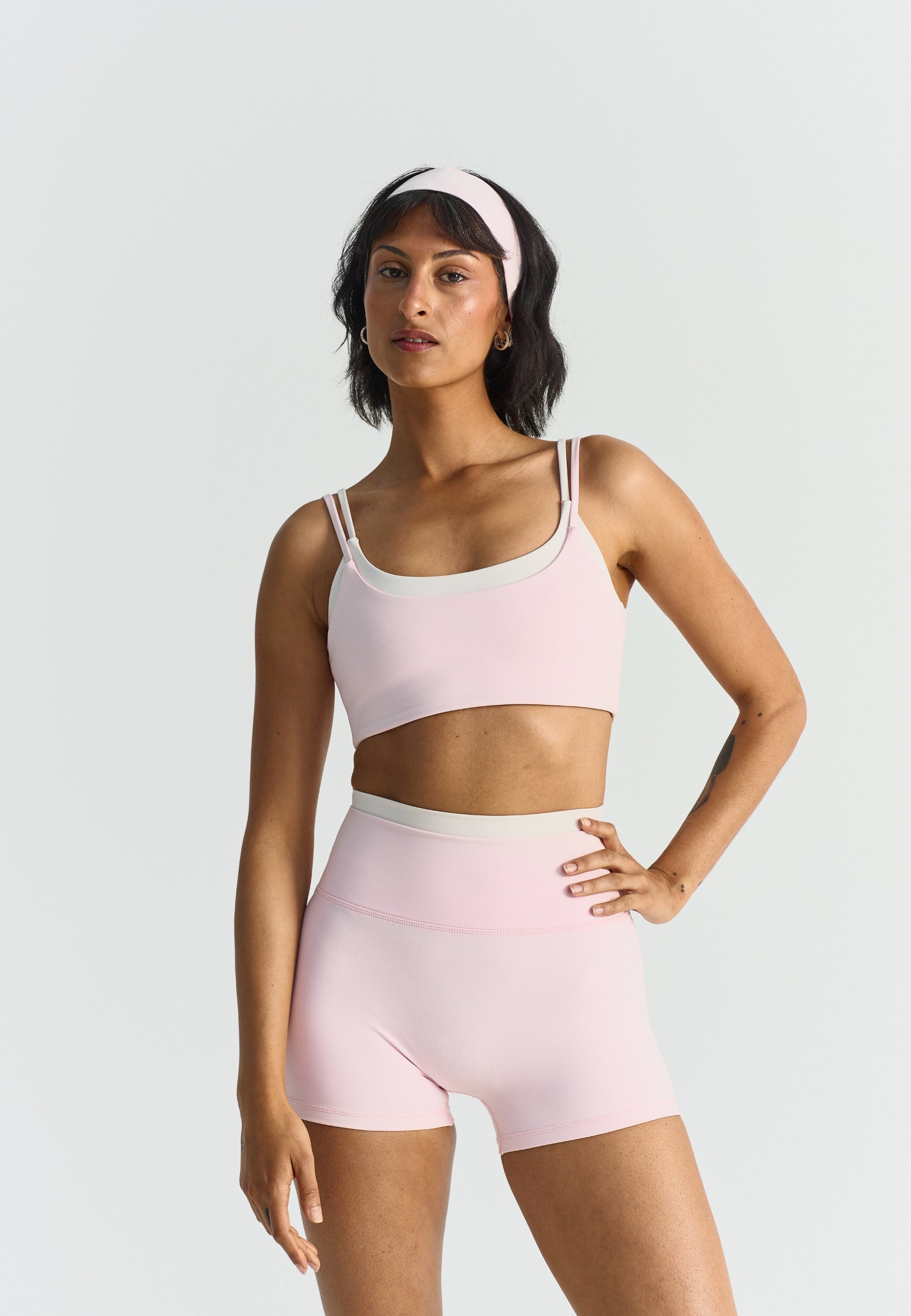 Softsculpt Double Layer Shorts Ballet Slipper