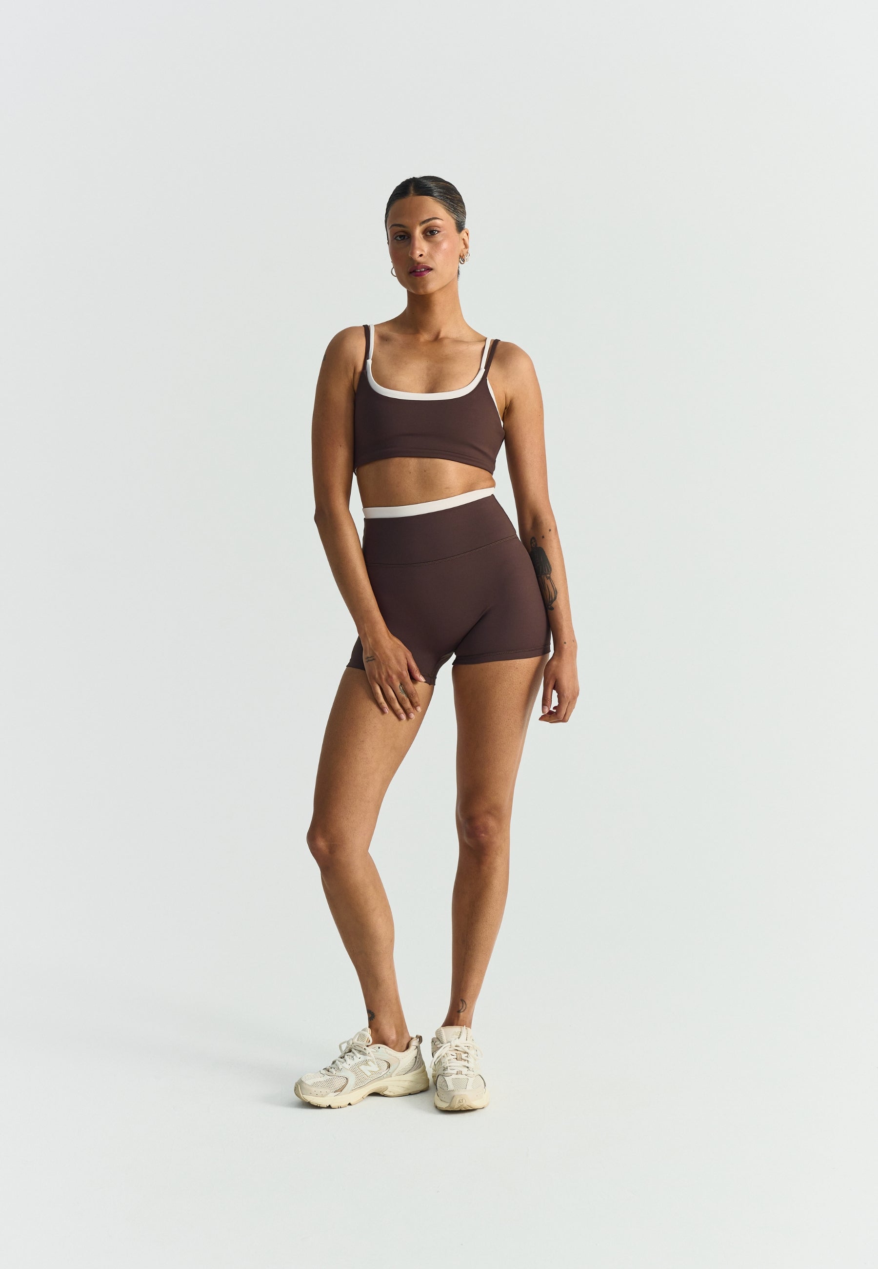 Softsculpt Double Layer Shorts Espresso