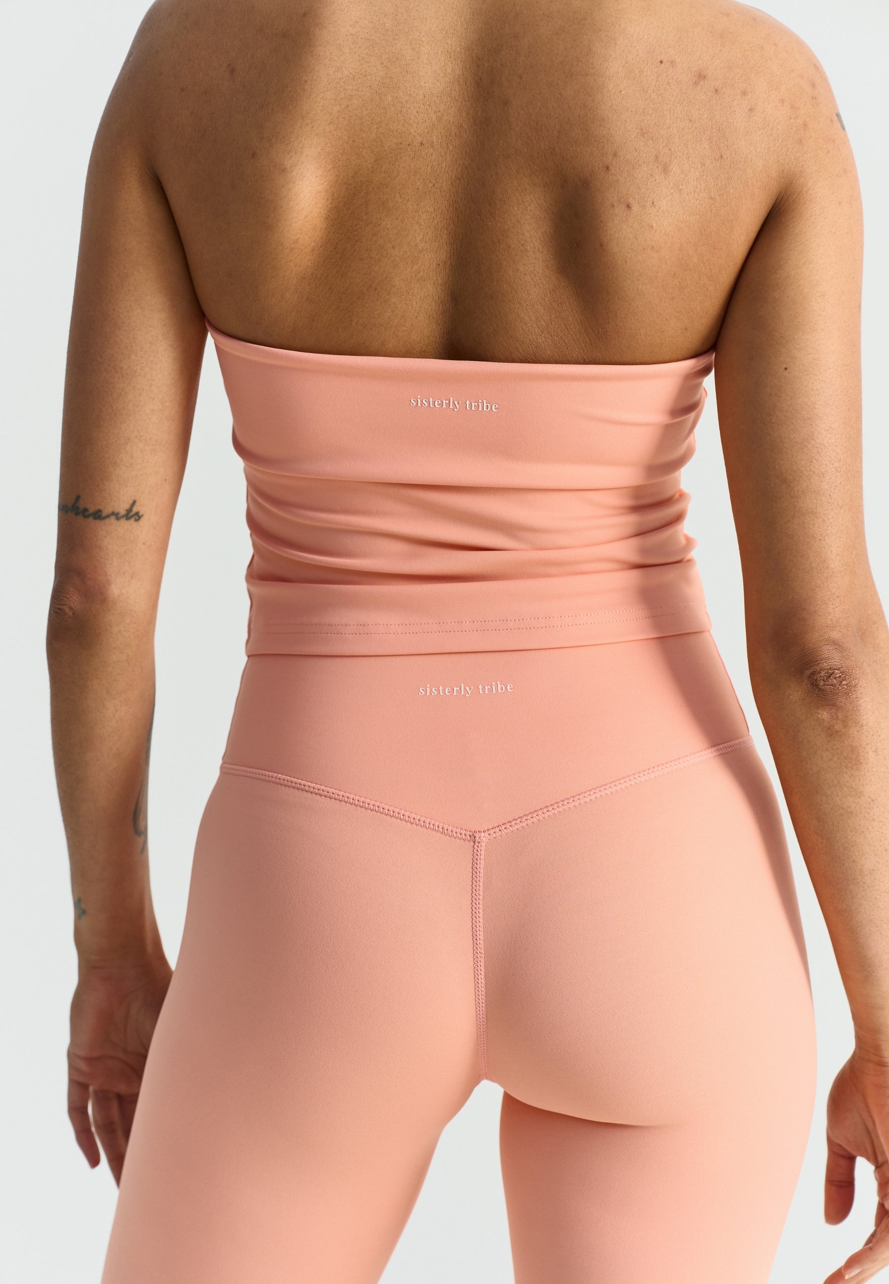 Softsculpt Halter Neck Top Peach