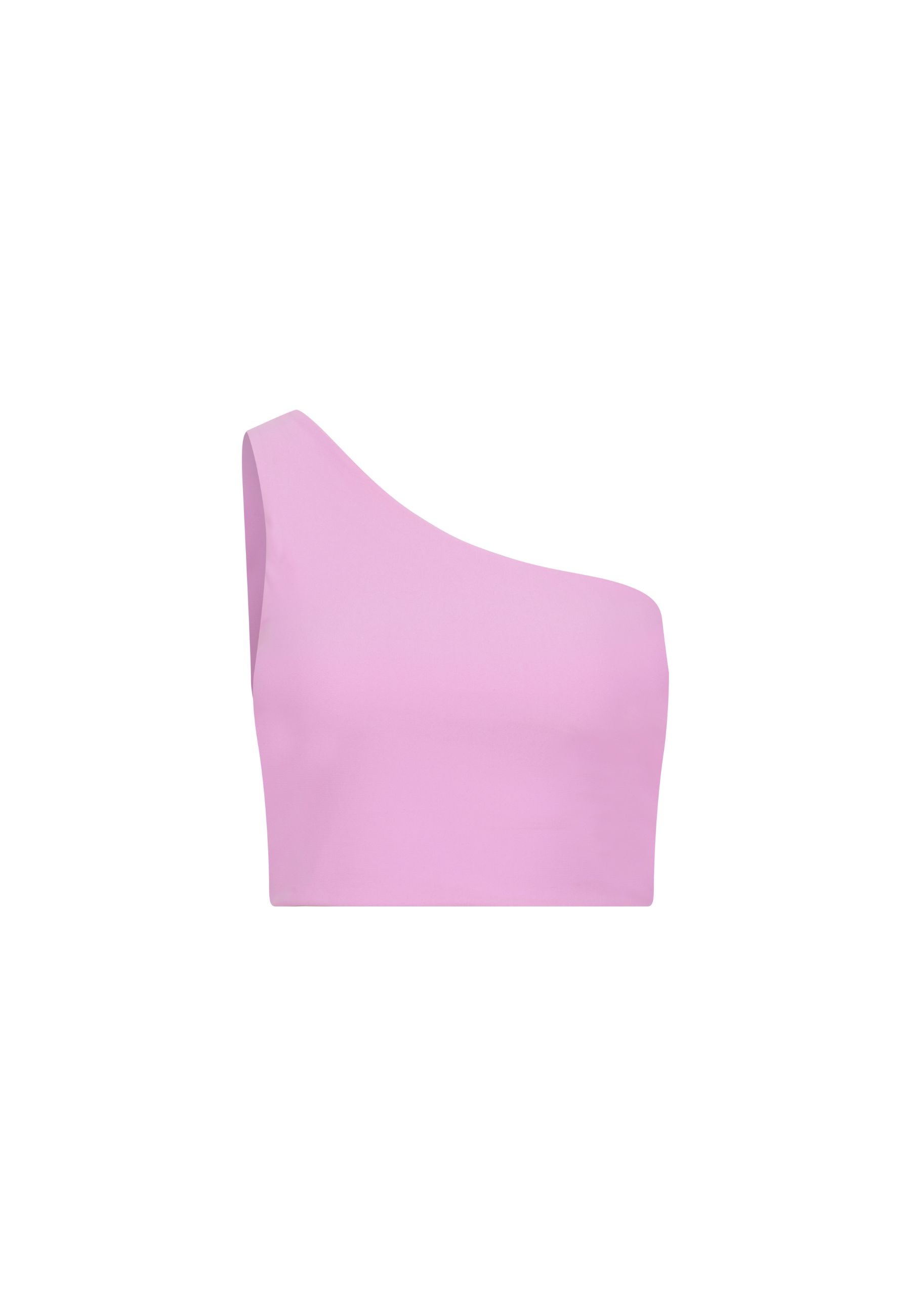 Sisterly Tribe - One Shoulder Top Orchid. One Shoulder design, Light to medium support, Buttery Soft & light, matte fabric.