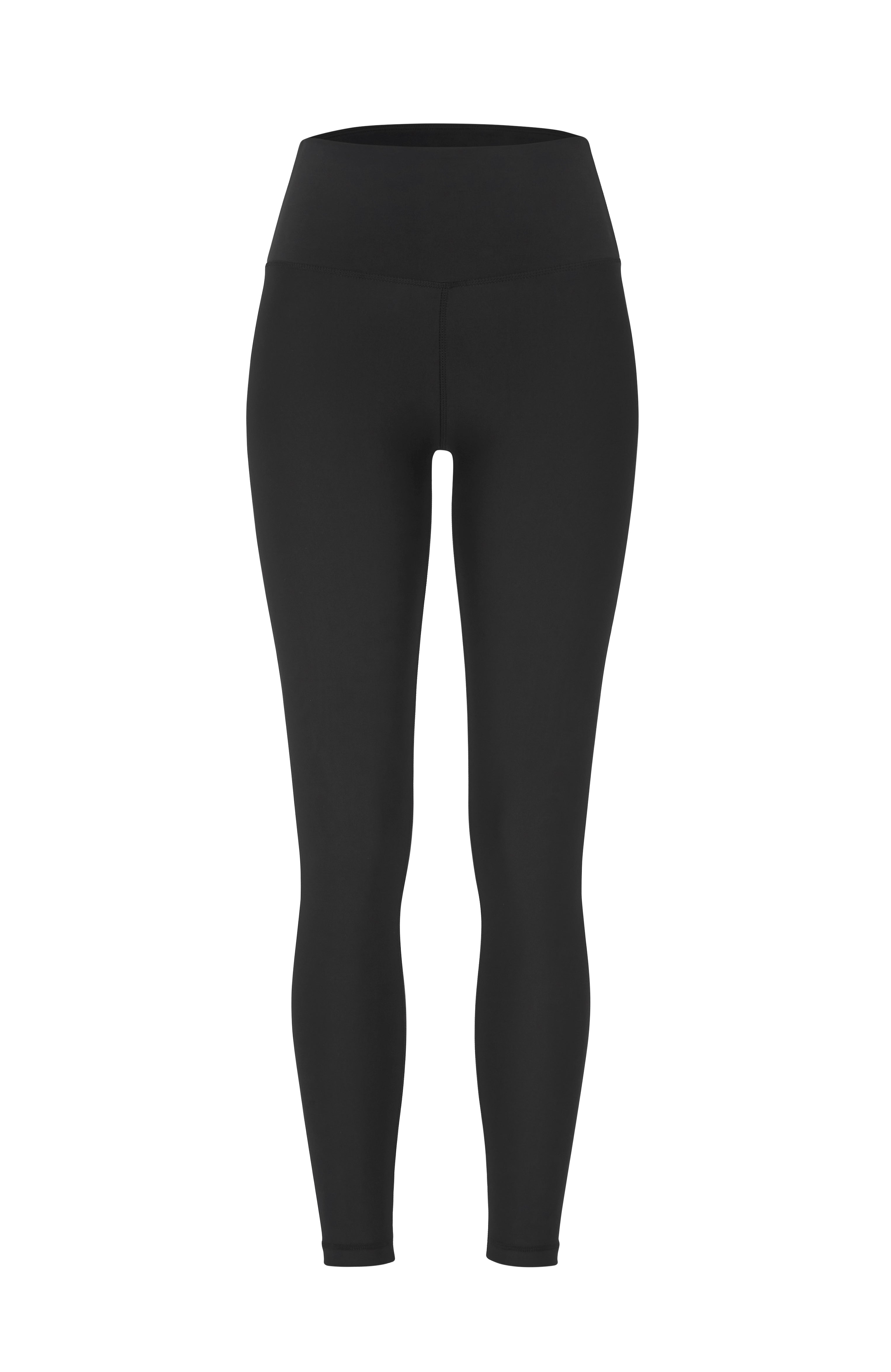 Sisterly Tribe - Classic High Waisted Tights Black. Buttery soft and Body sculpting, Soft, matte fabric that feels like a second skin, Compression that follows your every move.