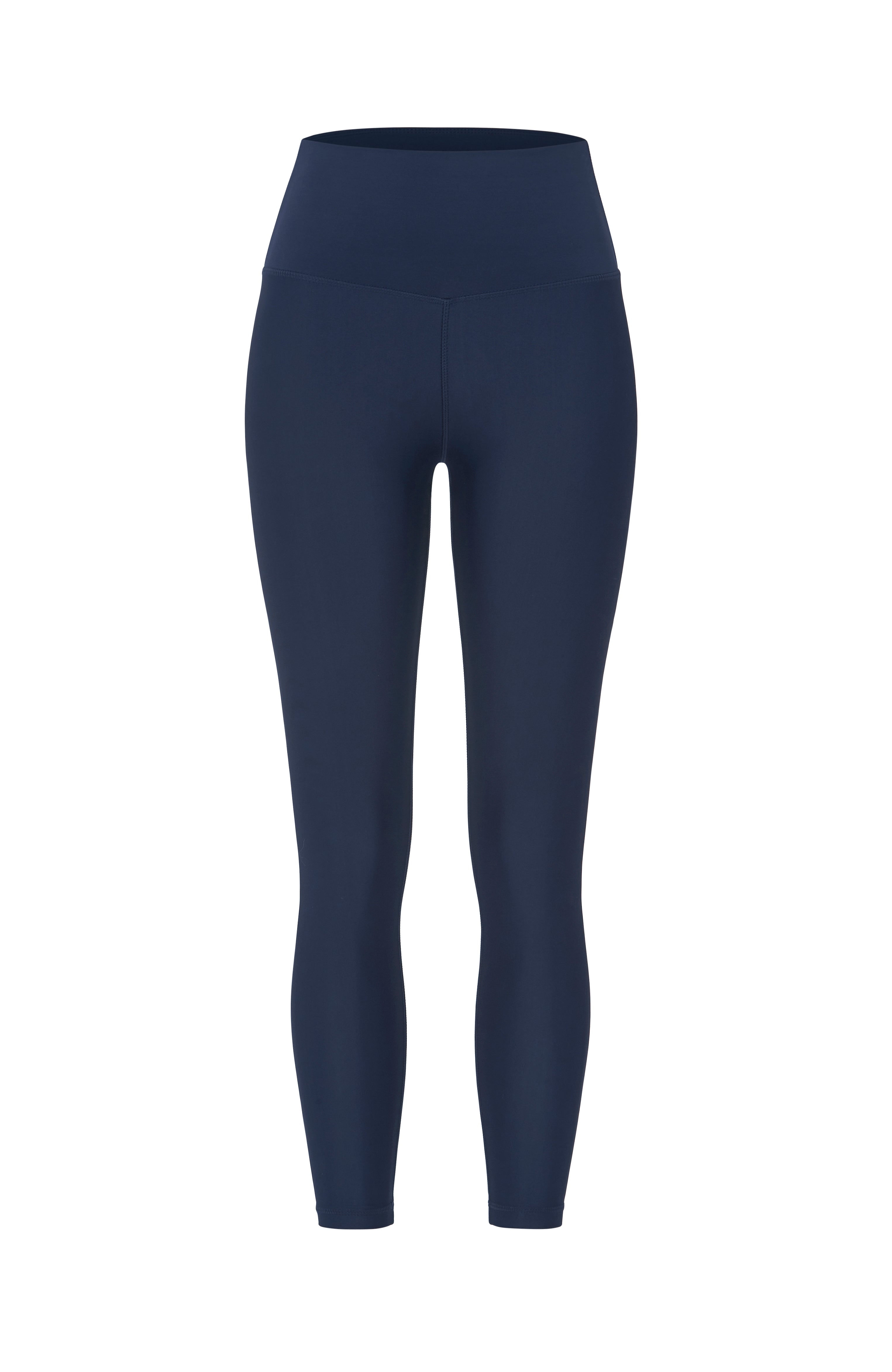 Sisterly Tribe - Classic 7/8 Tights Navy. Buttery soft and Body sculpting, Soft, matte fabric that feels like a second skin, Compression that follows your every move.